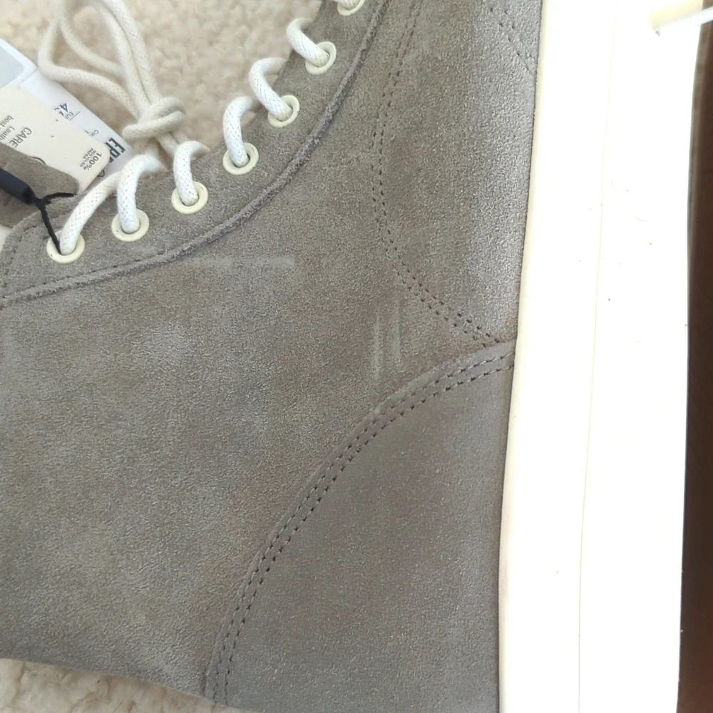 Bershka Gray High-Top Sneakers - Picture 10 of 12